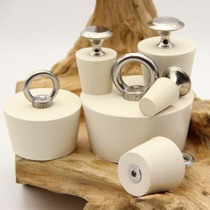 Pool plug Stainless steel handle ditch deodorant rubber plug Sewer plug Rubber plug Fish tank plug