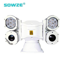 Four cylinder HD car DVR PTZ customized network 2 million visible light 30 times 7 high-power LED infrared car