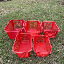 Strawberry basket plastic basket square basket Strawberry picking basket Strawberry basket factory direct square disposable plastic basket