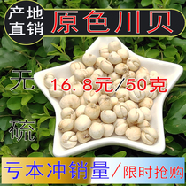 Selected Fritillaria Sichuan Chuanshellfish powder Chinese herbal medicine Songbei 50g sulfur-free