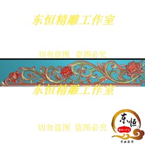 jdp5 21 relief figure Temple super long flower 1