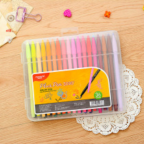 Korea monami 3000 water-based pen hook pen microfiber pen 12 colors 24 colors 36 colors set