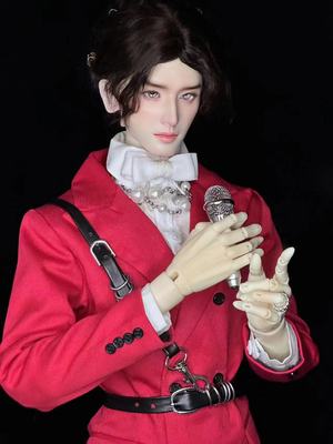 taobao agent BJD doll style customization [First concert] 3 points of uncle gardenia flower hand -changing baby red suit