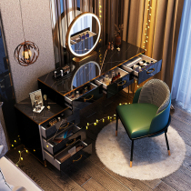 Light luxury Nordic dresser Bedroom Modern simple small apartment Net Red makeup desk multi-function storage cabinet