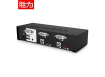 shengwei KS-7021D HD DVI switch 2-port automatic USB KVM switch