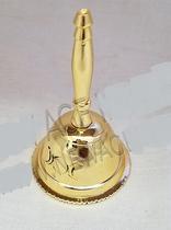 Imported Triple Moon brush Gold Gold Polish Altar Bell (now