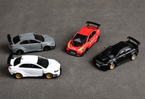 CM 1:64 alloy car model Mitsubishi Lancer Blue Cern EVO 10 generation Varis wide body retrofit