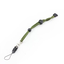 Strong light flashlight tail rope accessories lanyard with aircraft buckle tail rope optional tactical tail rope