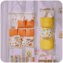 Wall pendant Wall girl heart cute ins wind into the home bedroom room door rear storage door entrance decoration door