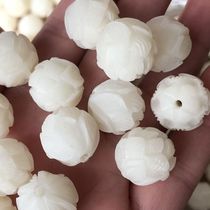 White bodhi carved lotus hand carved multi-layer Bodhi lotus handicraft accessories accessories