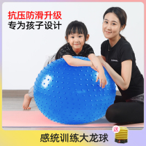 Yoga ball Fitness ball Childrens sensory training Baby baby early education Tactile ball Massage thickened explosion-proof dragon ball