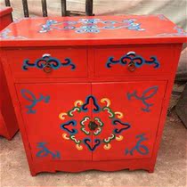  New handicraft cupboards Feature yurt dining cabinets Wooden cabinets I Mongolian wine cabinets Mongolian dining tables and chairs Mongolia