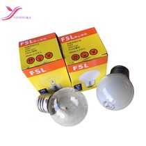 FSL spherical frosted bulb incandescent bulb yellow light bulb E27 large Luokou ball sand bubble 15W 25W40W55W
