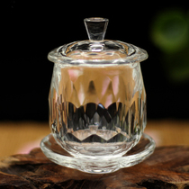 Offering Buddha water cup Crystal cup Holy water cup Water purification cup Big sad water cup Guanyin cup Water supply cup Tribute cup Lotus cup