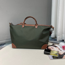 Channel Dumplings Bag Large Number Thickened Nylon Luggage Bag Woman Large Capacity Single Shoulder Handbag Male Tourist Fitness Bag