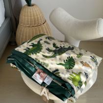 Childrens pure cotton summer quilts by A class 60 long suede cotton baby air conditioning by kindergarten Soybean Fiber Dinosaur Summer Cool Quilt