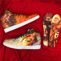 Pasun sneakers custom diy shoes guest shoes anime real around gold sparkling hand-painted graffiti (excluding shoes