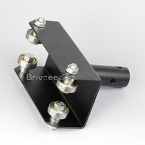 Lamp pulley single pulley bicycle ceiling rail accessory lamp pulley rail pulley single pulley