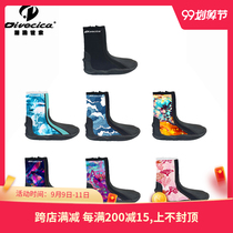 DiveCica Qianyuan family personalized fashion colorful color diving shoes traceability shoes fishing shoes fishing Shoes sandals snorkeling