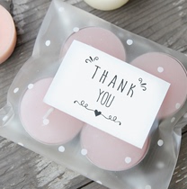 thank you sealing stickers thank you baking packaging stickers biscuit bags West spot box decoration closure 84 stickers