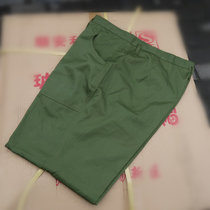 Genuine vintage winter work training pants polyester card single pants thickened Army mini pants with fart and pants loose mens pants