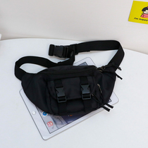 ins childrens tooling style leisure handsome chest bag trend boys oblique running bag girl go out simple coin wallet