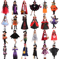 Halloween childrens costumes childrens clothing girls witch clothes cosplay costumes Little Red Riding Hood female kindergarten performance