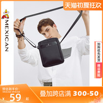 Scarecrow male bag casual single shoulder bag Oxford cloth bag mobile phone bag business briefcase boy sling bag tide