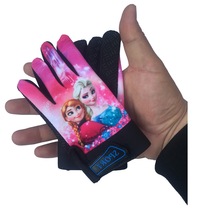 Primary school baby gloves thin finger Spider Princess cycling sports horizontal bar mountain bike skating non-slip breathable