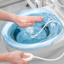 Toilet bidet womens private parts cleaning male anti-squat hemorrhoids bubble Medicine special maternal pregnant women wash buttocks pot artifact