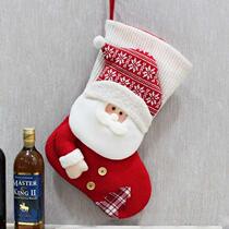 Christmas Socks Gift Bags Big Number Santa Socks Gift Bags Children Small Gift Bags Candy Bag Holiday Decorations