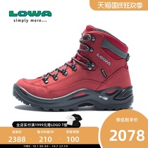 LOWA outdoor medium-help hiking shoes women waterproof non-slip RENEGADE GTX breathable hiking shoes L320945