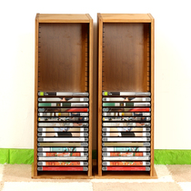 Locker disc rack Old records DVD Blu-ray disc ps4PS4 disc storage rack DVD rack Vinyl multi-function