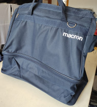2020 10 14-5483macron Football Dark Blue Double Multicolor Bag Equipment Bag 18