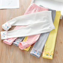Baby Spring Loaded With Underpants New Pant Girl Embroidered Pants Leggings Pants Children Pants Little Girl Hit Bottom Long Pants