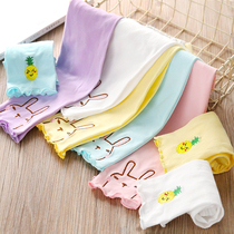 Girls Summer Seven Pants New Cute Woman Baby Cartoon Embroidered Pants Children Casual Underpants Children Pants