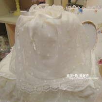 Country style gauze round fabric tissue sleeve fabric tissue box Looper tissue box Looper tissue tube