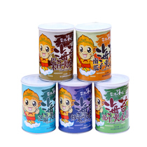 Canned multi-flavor sandwich seaweed Lianyungang seafood high-quality ready-to-eat childrens snacks 40g8 cans gift box