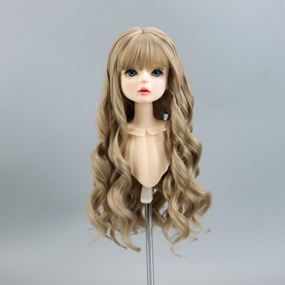 taobao agent Li's Vietnamese BJD/SD doll wigs 3 points and 4 points DIY hand -converted embryo dolls with high temperature silk hair embryo