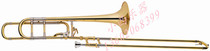 Pitch-changing tenor trombone Tone Bb F (imitation Bach type) tenor trombone