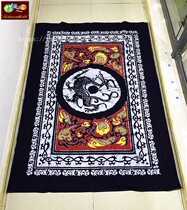 Fine batik long tablecloth Miao batik wall-mounted tablecloth door curtain Wadang Phoenix 120 * 170CM