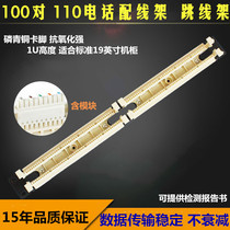 Project 50 pair 100 to 200 pair telephone distribution frame 110 type telephone jumper voice wire rack