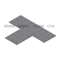 T-shaped connector Beam and column connector Anti-corrosion wood flower frame accessories Light steel connector TP-22721