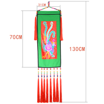 Guangxi ethnic characteristics Zhuang embroidery newspaper bird fabric wall hanging home office accessories business gifts