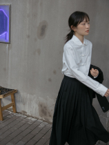 (Accordion pleated skirt) walking around the school style early autumn pleated skirt 41128