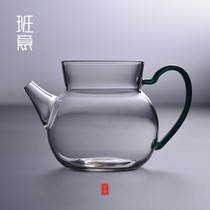 Export Glass Road Cup with high temperature resistant pure handmade tea sea kung fu tea set large Japanese heat resistant male Cup
