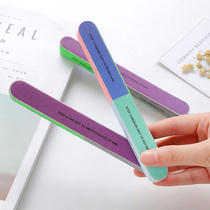 Creative printing nail file knife matte grinding strip six-sided polishing file nail tool nail file nail sharpener