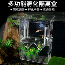 Fish tank incubator breeding box acrylic isolation box incubator box guppies tropical fish ovipositor fighting fish isolation