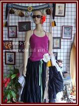 Belly dance 2019 Spring Summer Taiwan water yarn neck extended body vest C9