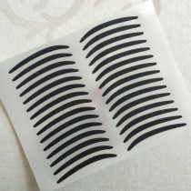 Arc eyeliner paste black paper double eyelid paste fit eye 280 pair = 560 paste gift tool